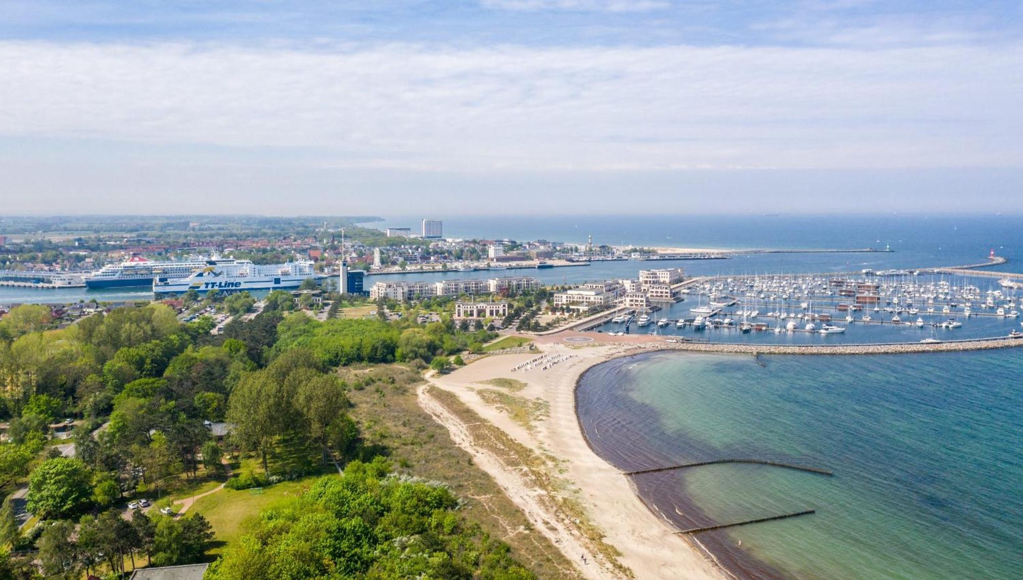 Villa Schmidt - Strandhaus Direkt Am Meer Mit Sauna, Sport Und Duenengarten II Rostock Exterior foto